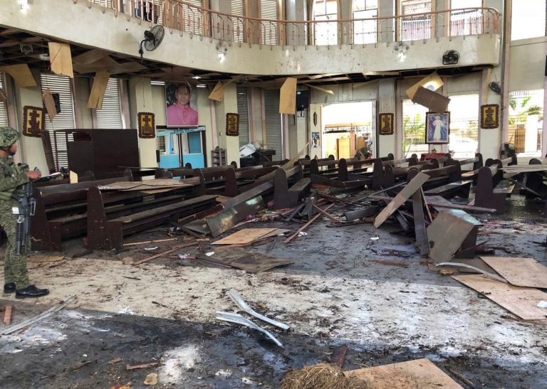 9. Philippines church bombing