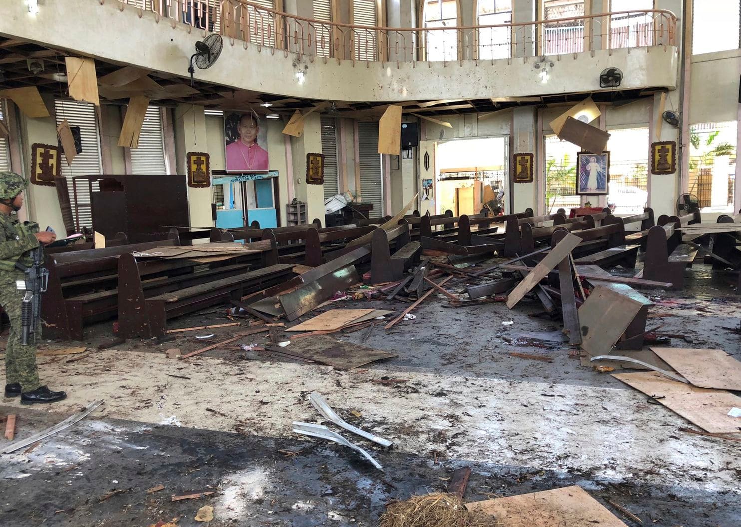 9. Philippines church bombing