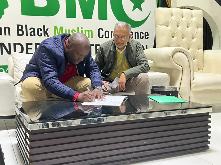 Awqaf SA signs MOU to empower Black Muslims in the country