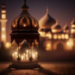 islamic-lantern-with-blurred-mosque-background-al-fitr-adha-eid-scaled