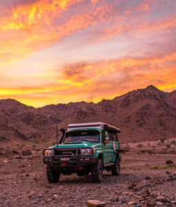 Intrepid UAE overlanders say exploring Africa in their camper vans is a dream