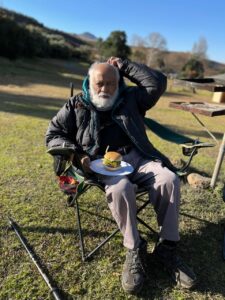 Farooq Motala (80) has set his own benchmark for the love of camping