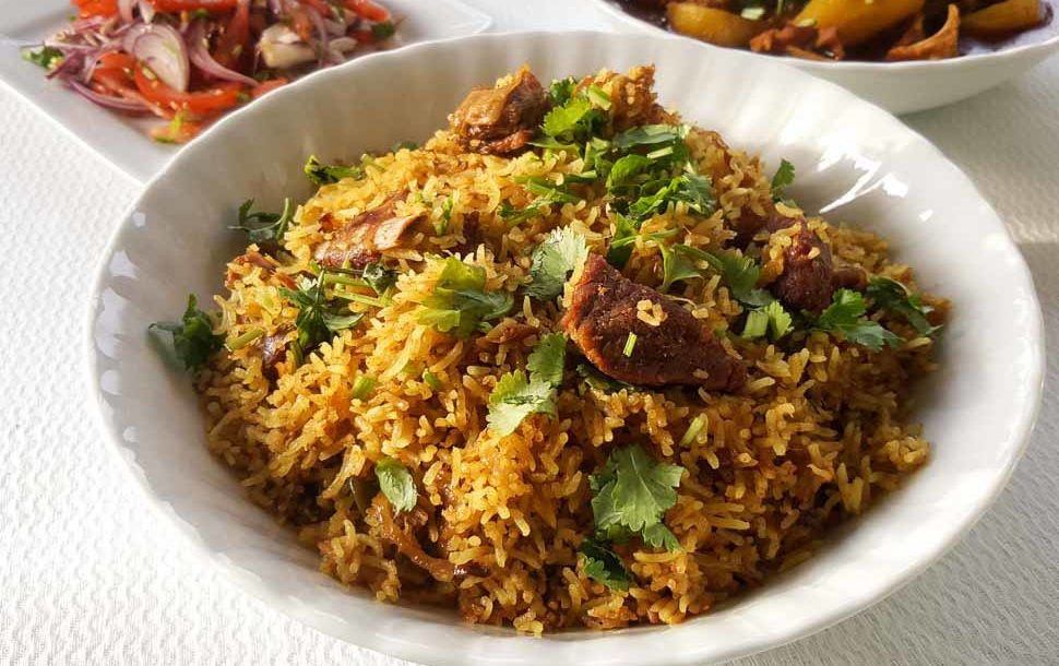 Flavour-Fused Mutton Akni
