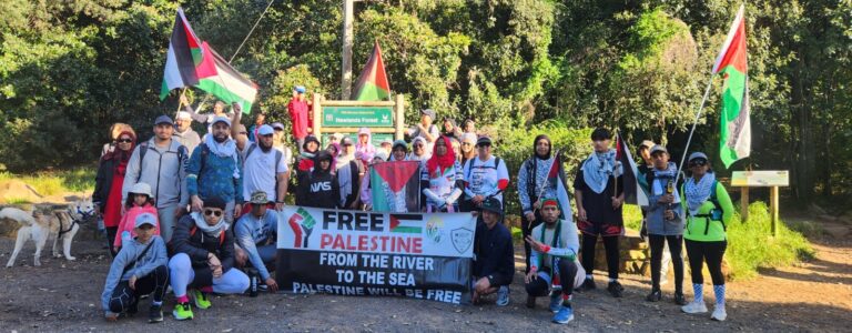 No mountain too high for Cape youth in their quest for Palestine activism