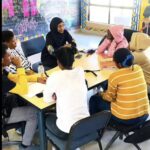 Career coach Farhana Hassam engaging matriculants during a career guidance session